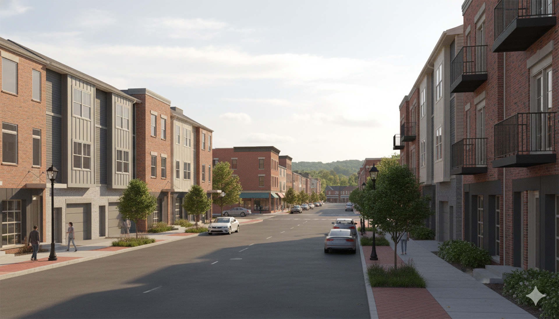 Townhouse Development using commercial modular construction